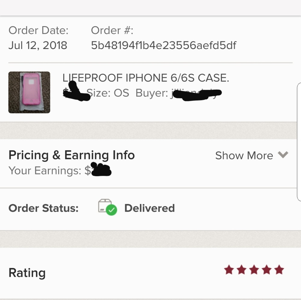 LIFEPROOF IPHONE 6/6S CASE. - Picture 3 of 4